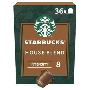 Starbucks by Nespresso Medium Roast House Blend Coffee Pods x36