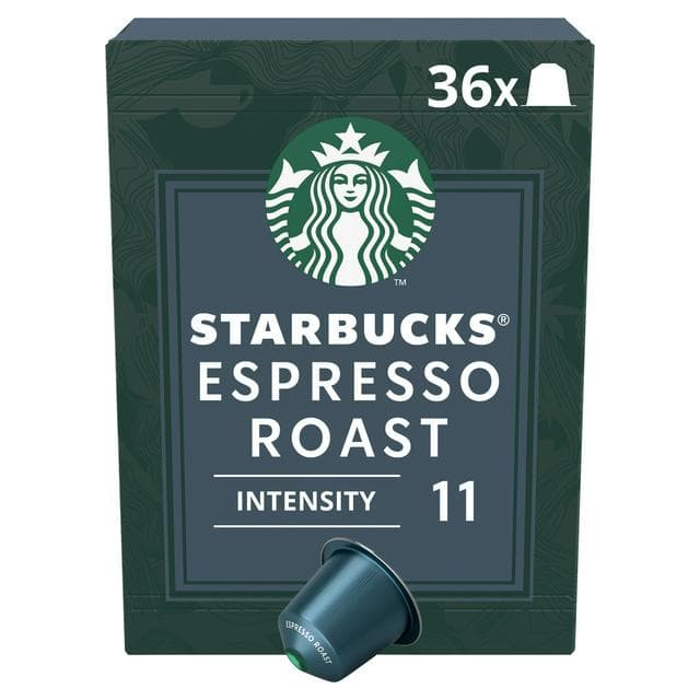 Starbucks by Nespresso Espresso Roast Coffee Pods x36 - gallery image 1