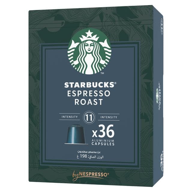 Starbucks by Nespresso Espresso Roast Coffee Pods x36 - gallery image 2