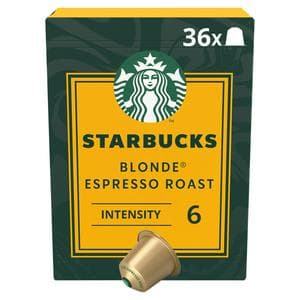 Starbucks by Nespresso Blonde Roast Coffee Pods x36