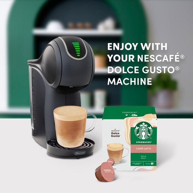 Starbucks by Nescafé Dolce Gusto 12 x Caffe Latte Coffee Pods - gallery image 2