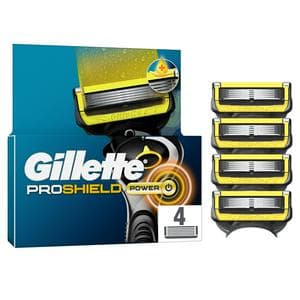 Gillette ProShield Power Men's Razor Blades x4