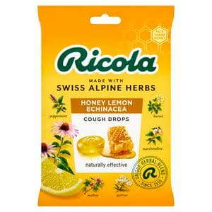 Ricola Honey Lemon Echinacea Cough Drops 75g