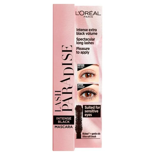 L'oreal Paradise Mascara Intense Black - gallery image 1