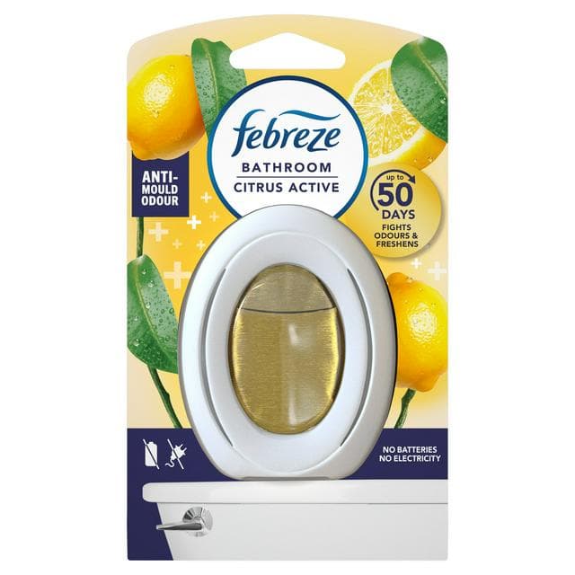 Febreze Bathroom, Continuous Air Freshener Odour Elimination & Prevention, Citrus Freshness 1 X - gallery image 1