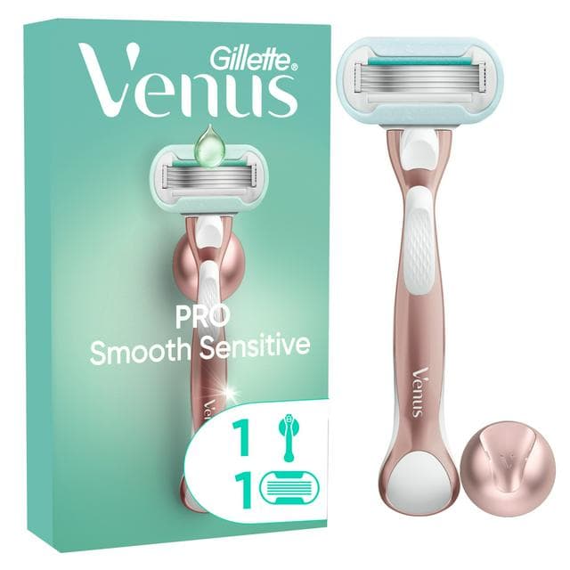 Venus Deluxe Smooth Sensitive RoseGold Razor - 1 Blade - gallery image 1