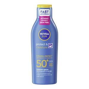 Nivea Sun 200ml Protect & Moisture SPF 50+ Lotion