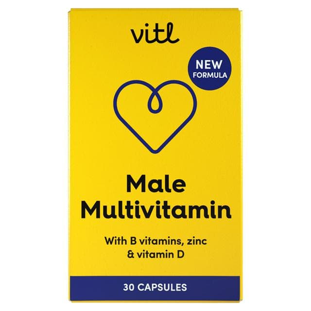 Vitl Male Multivitamin Capsules x30 - gallery image 1