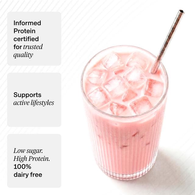 PhD Strawberries & Cream Diet Plant Protein Powder 500g - gallery image 4