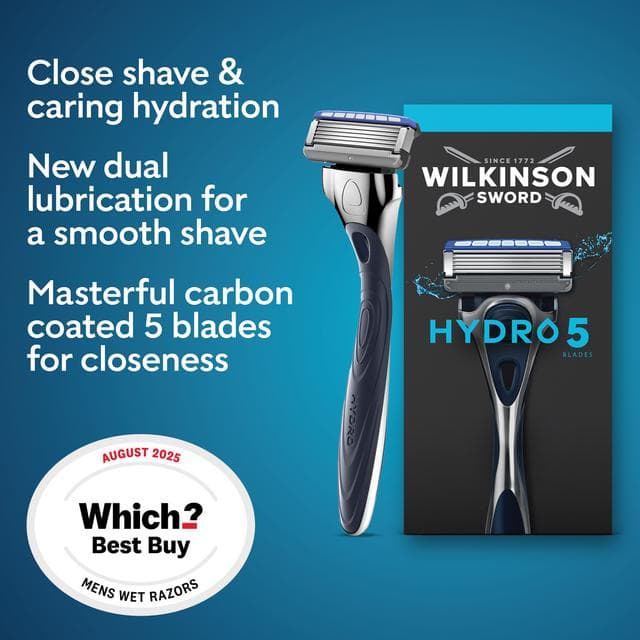 Wilkinson Sword Hydro 5 Men's Razor Blades Refills x4 - gallery image 2