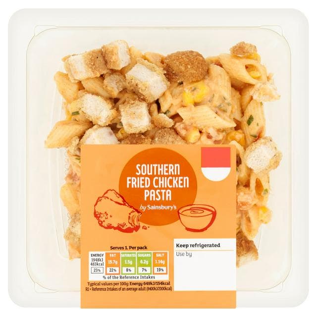 Sainsbury's 300g Southern Fried Chicken Pasta - gallery image 1