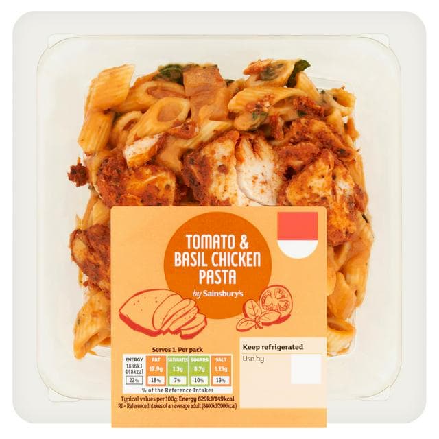 Sainsbury's 300g Tomato & Basil Chicken Pasta - gallery image 1