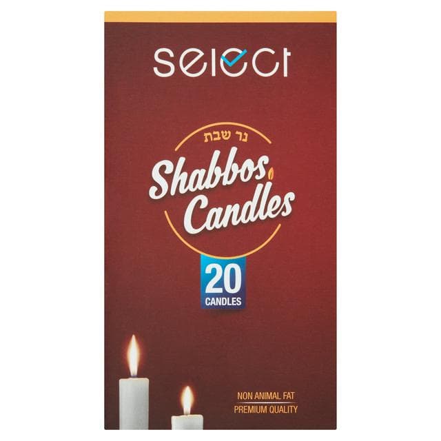 Select Shabbos Candles x20 - gallery image 1