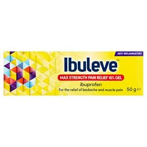 Ibuleve Max Strength Pain Relief 10% Gel 50g