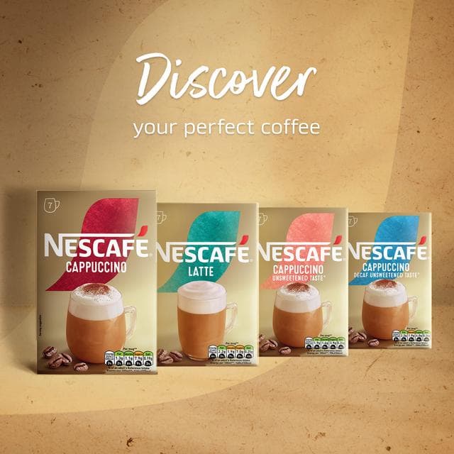 Nescafe Latte Instant Coffee Sachets 12x15.5g - gallery image 2