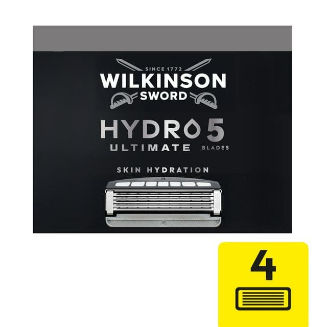Wilkinson Sword Hydro 5 Ultimate Men's Razor Blades Refills x4 - gallery image 1