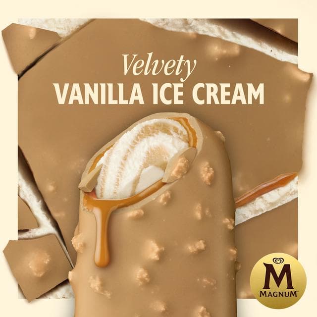 Magnum Double Gold Caramel Billionaire Ice Cream Sticks 3x85 ml - gallery image 4