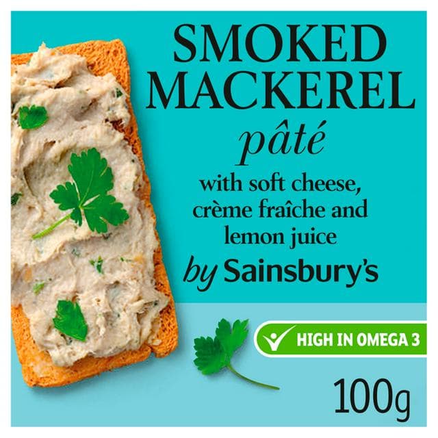 Sainsbury's Smoked Mackerel Pate 100g - gallery image 1