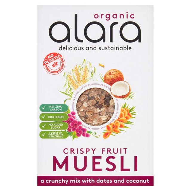 Alara Organic Crispy Fruit Muesli 550g - gallery image 1