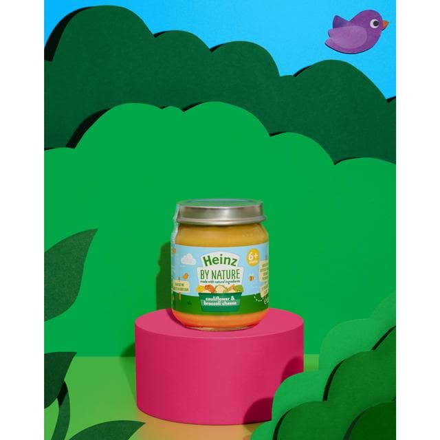 Heinz By Nature Cauliflower & Broccoli Cheese Baby Food Jar 6+ Months 120g - gallery image 3