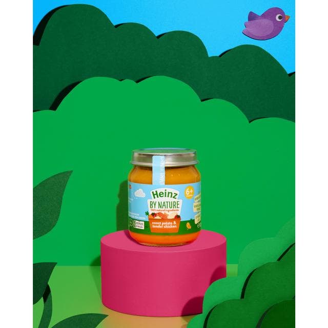 Heinz By Nature Sweet Potato & Tender Chicken 4+ Months 120g - gallery image 2
