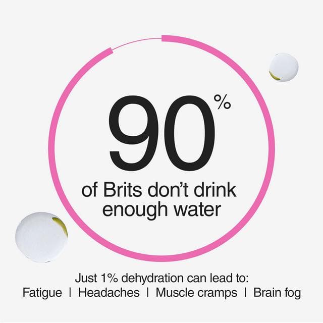 Phizz Daily 3-in-1 Hydration, Electrolytes & Vitamins Effervescent Tablets Apple + Blackcurrant x20 Tablets - gallery image 5