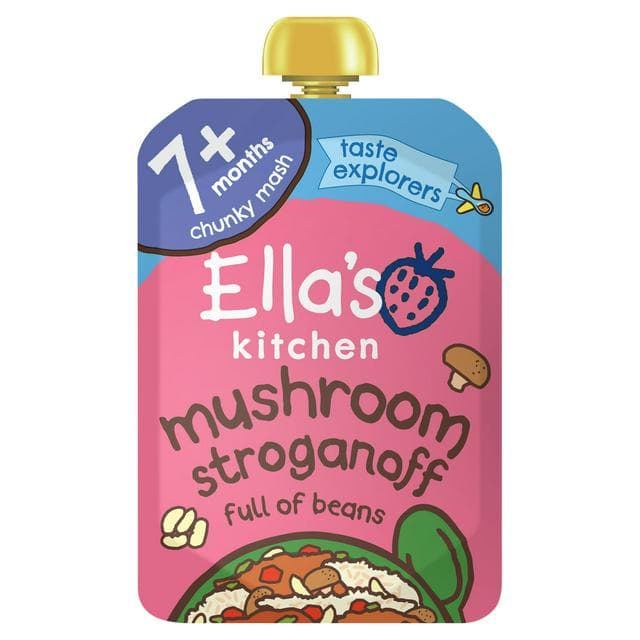 Ella's Kitchen Organic Mushroom Stroganoff Baby Food Pouch 7+ Months 130g - gallery image 1