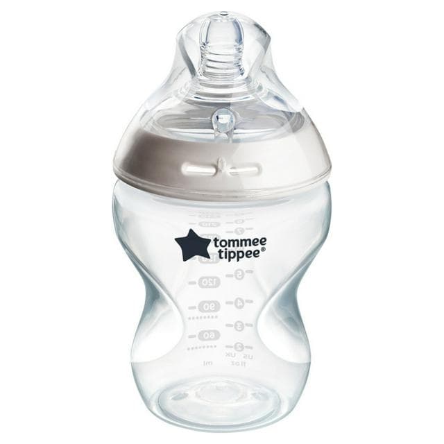 Tommee Tippee Closer to Nature 1 Baby Bottle Slow Flow 0m+ 260ml - gallery image 1