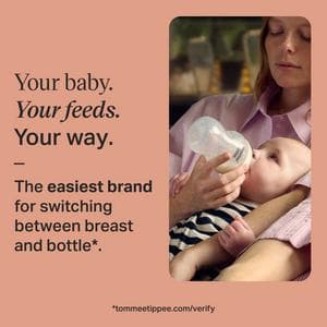 Tommee Tippee Closer to Nature 1 Baby Bottle Slow Flow 0m+ 260ml