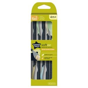 Tommee Tippee Softee Weaning Spoons 4 Months+ x5