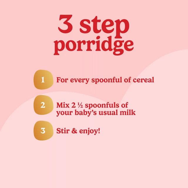 Cow & Gate Red Berry Wholegrain Porridge Baby Cereal 200g - gallery image 3