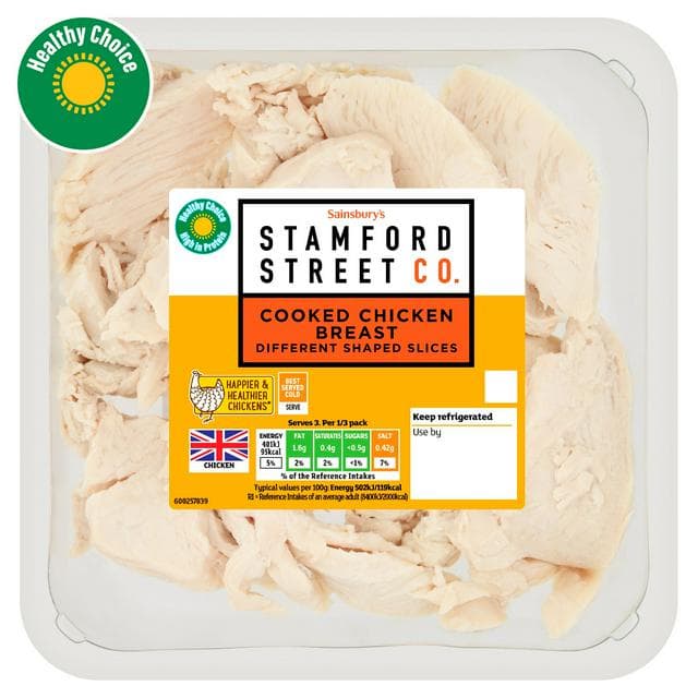 Stamford Street Co. 240g Cooked Chicken Breast - gallery image 1