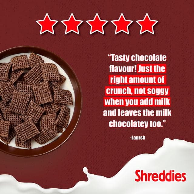 Nestle Shreddies Coco Chocolate Cereal 600g - gallery image 4