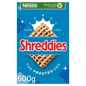 Nestle Shreddies Frosted Cereal 600g