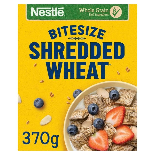 Nestle Shredded Wheat Bitesize Cereal 370g - gallery image 1