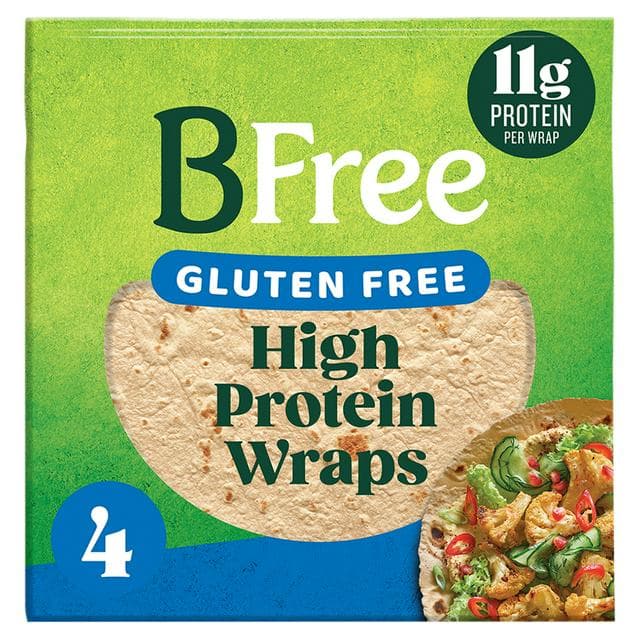 BFree High Protein Wraps 4x42g - gallery image 1