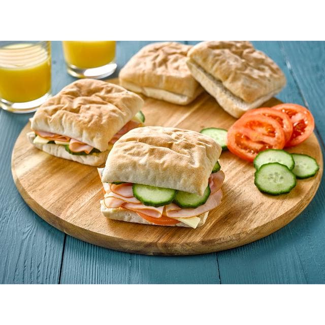 Warburtons Gluten Free Super Soft Sliced Square Rolls x4 240g - gallery image 3