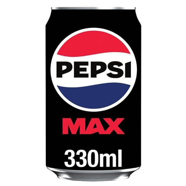 Pepsi Max No Sugar Cola Can 330ml - gallery image 1