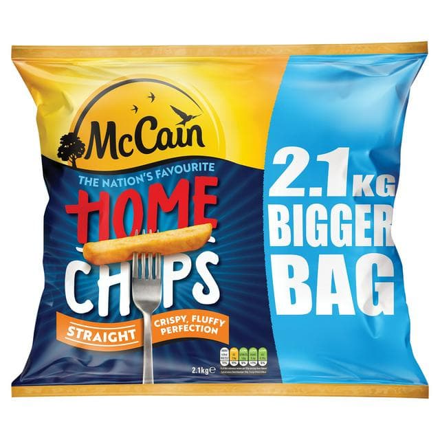 McCain Home Chips Straight 2.1kg - gallery image 1