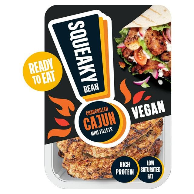 Squeaky Bean Chargrilled Cajun Mini Fillets 120g - gallery image 1