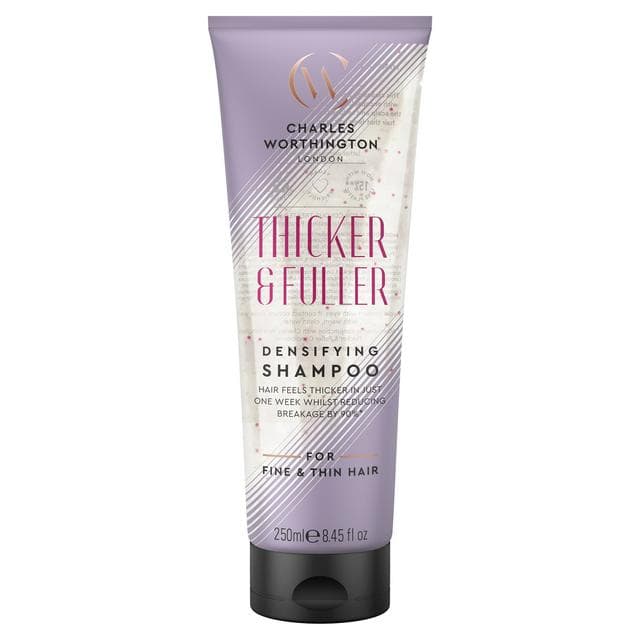 Charles Worthington London Thicker & Fuller Densifying Shampoo 250ml - gallery image 1