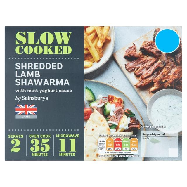 Sainsbury's Slow Cooked Shredded Lamb Shawarma 400g (serves x2) - gallery image 1