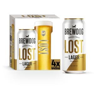 BrewDog Lost Lager Planet First 4x440ml