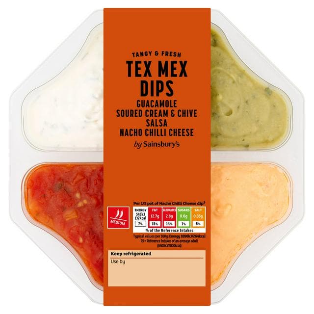 Sainsbury's Selection Tex-Mex Dips 400g - gallery image 1