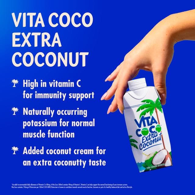 Vita Coco 500ml Extra Coconut Water - gallery image 2