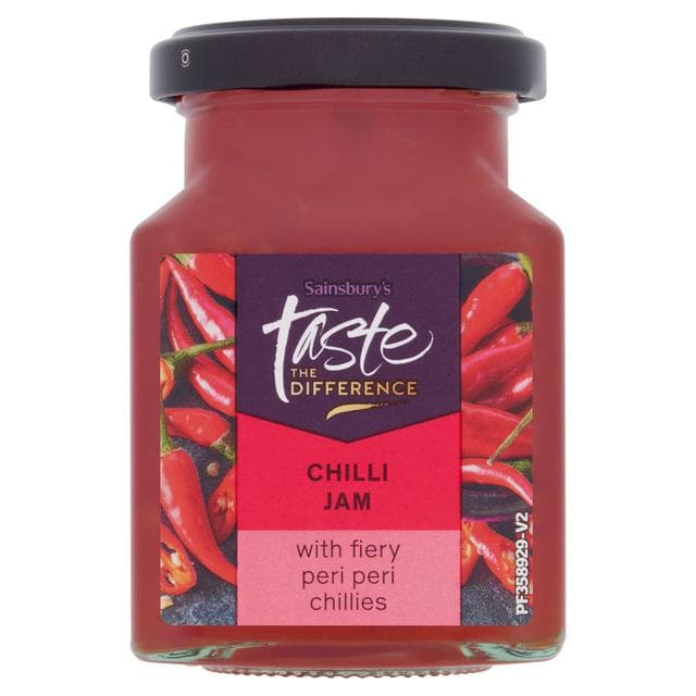 Sainsbury's Taste the Difference Chilli Jam Spicy & Sweet 200g - gallery image 1