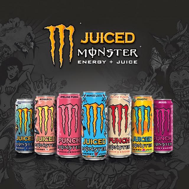 Monster Energy Drink Pacific Punch 4x500ml - gallery image 3
