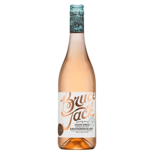 Bruce Jack Sauvignon Blush Rose Wine 75cl - gallery image 1