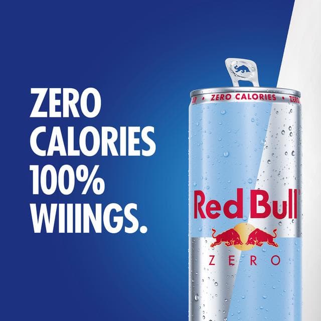 Red Bull Energy Drink Zero 4x250ml - gallery image 2