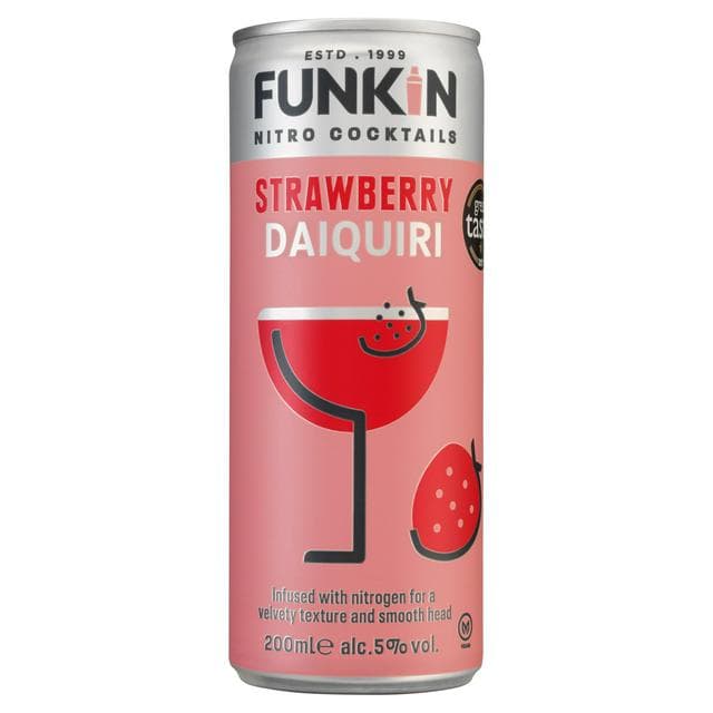 Funkin Nitro Cocktails Strawberry Daiquiri 200ml - gallery image 1